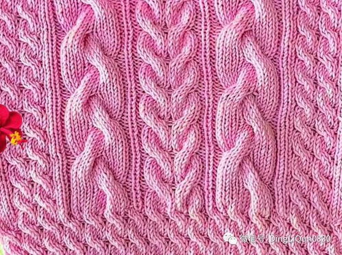 針織作品 30個美麗的毛衣針織針跡圖案設(shè)計